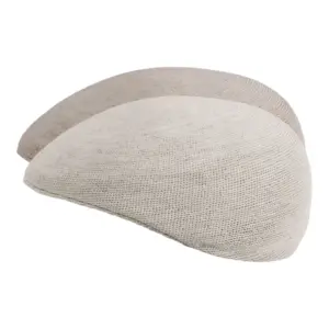 handgefertigt in Italien für die Schweizer Hutwerkstatt Risa|Golfermütze aus original Panamastroh Grad 8 – in Weiss und Natur