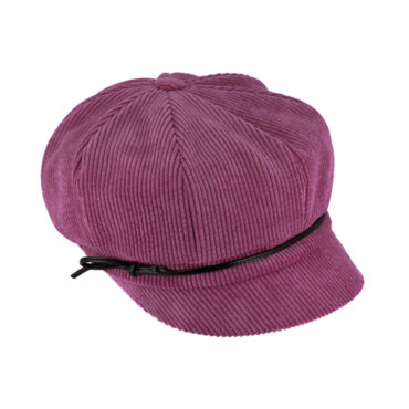 Ballonkappe Cord uni – hochwertige Kopfbedeckung von Fiebig bei Hut Factory Schweiz