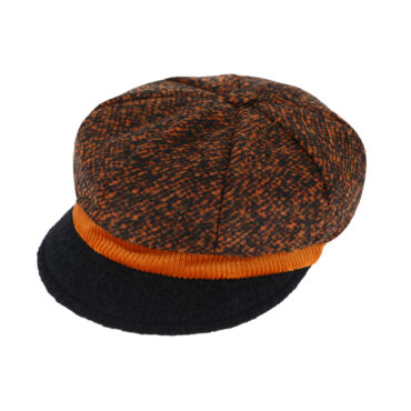 Ballonkappe Wolle dreifarbig – hochwertige Kopfbedeckung von Fiebig bei Hut Factory Schweiz
