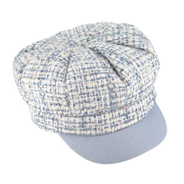 Ballonkappe 8-Panel Webmuster mehrfarbig Schild uni – hochwertige Kopfbedeckung von Fiebig bei Hut Factory Schweiz