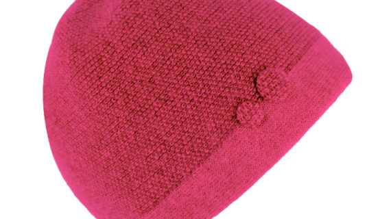 Beanie Wolle melange mit Knopfgarnitur – hochwertige Kopfbedeckung von Fiebig bei Hut Factory Schweiz