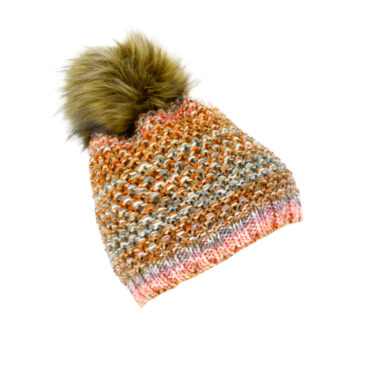 Strickmütze mit Kunstfellbommel melange – hochwertige Kopfbedeckung von Fiebig bei Hut Factory Schweiz|Strickmütze mit Kunstfellbommel melange – hochwertige Kopfbedeckung von Fiebig bei Hut Factory Schweiz