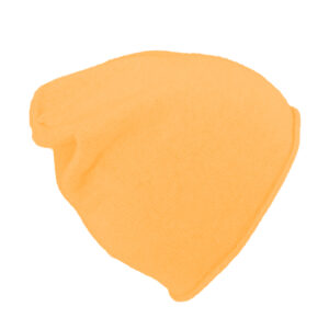 Strick Beanie Kaschmir Rollrand uni