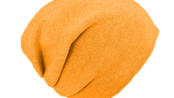 Strick Beanie Kaschmir uni einlagig mit Raffung – hochwertige Kopfbedeckung von Fiebig bei Hut Factory Schweiz