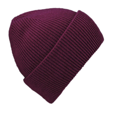 Strickmütze Wolle Rippenstrick uni – hochwertige Kopfbedeckung von Fiebig bei Hut Factory Schweiz