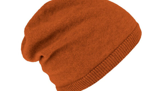 Strickmütze Beanie Kaschmir uni