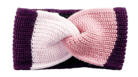 Strickstirnband Wolle mehrfarbig gedreht – hochwertige Kopfbedeckung von Fiebig bei Hut Factory Schweiz