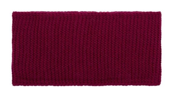 Strickstirnband Wolle uni