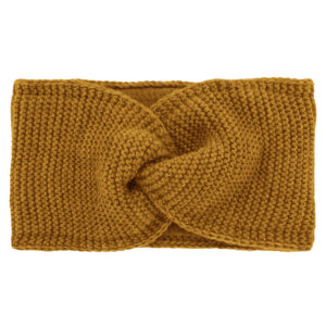 Strickstirnband Wolle uni gedreht
