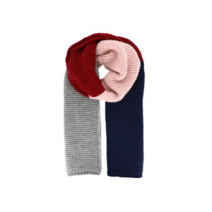 Strickschal Wolle vierfarbig – hochwertige Kopfbedeckung von Fiebig bei Hut Factory Schweiz