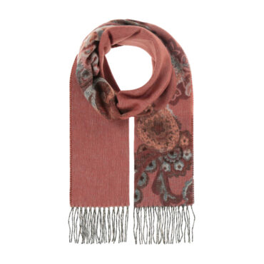 Cashmink Schal hälftiges Paisleymuster – hochwertige Kopfbedeckung von Fiebig bei Hut Factory Schweiz