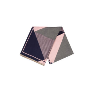 Schal geometrisches Muster mehrfarbig – hochwertige Kopfbedeckung von Fiebig bei Hut Factory Schweiz