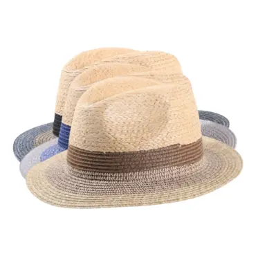Fedora Sommerhut in Multicolor aus Raffia mit abgestufter Farbkrone|Fedora Sommerhut in Multicolor aus Raffia mit abgestufter Farbkrone|Fedora Sommerhut in Multicolor aus Raffia mit abgestufter Farbkrone|Fedora Sommerhut in Multicolor aus Raffia mit abgestufter Farbkrone||||