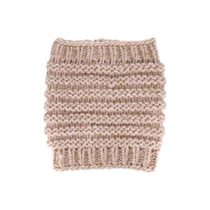 Halswärmer Strick Melange – hochwertige Kopfbedeckung von Fiebig bei Hut Factory Schweiz