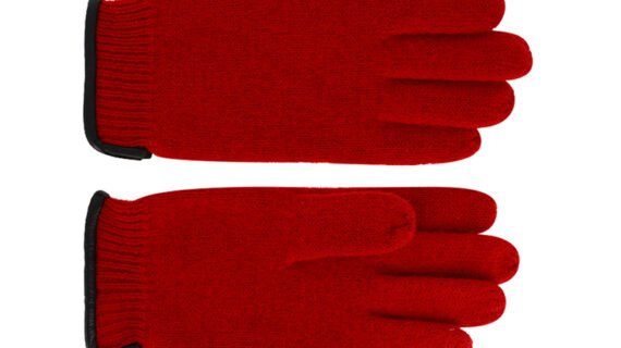 Wollhandschuhe Uni mit Lederkante & Wollsiegel – hochwertige Kopfbedeckung von Fiebig bei Hut Factory Schweiz