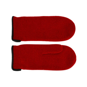 Wollfäustling uni mit Lederkante – hochwertige Kopfbedeckung von Fiebig bei Hut Factory Schweiz