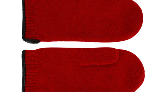 Wollfäustling uni mit Lederkante – hochwertige Kopfbedeckung von Fiebig bei Hut Factory Schweiz