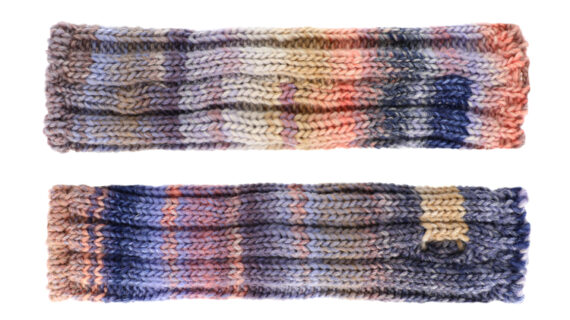 Strickarmstulpen melange mit Daumenloch – hochwertige Kopfbedeckung von Fiebig bei Hut Factory Schweiz