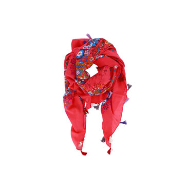 Tuch geblümt quadratisch – hochwertige Kopfbedeckung von Fiebig bei Hut Factory Schweiz