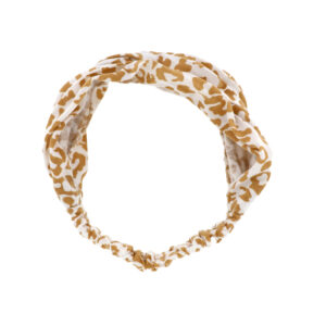 Haarband zweifarbig Leomuster – hochwertige Kopfbedeckung von Fiebig bei Hut Factory Schweiz