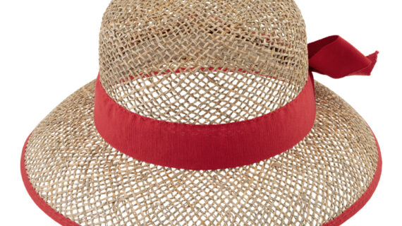 Strohhut Glocke Seegras Ripsband und Einfass – hochwertige Kopfbedeckung von Fiebig bei Hut Factory Schweiz