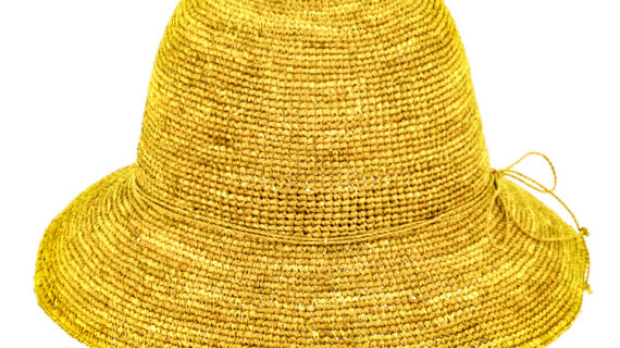 Strohhut Glocke Raffiastroh melange – hochwertige Kopfbedeckung von Fiebig bei Hut Factory Schweiz