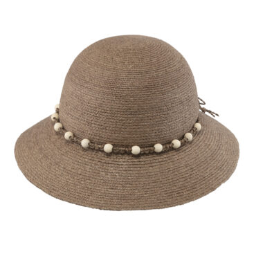 Strohhut Glocke Raffia – hochwertige Kopfbedeckung von Fiebig bei Hut Factory Schweiz
