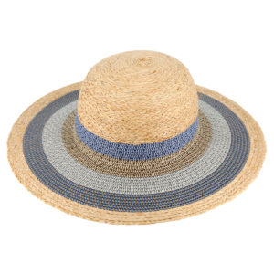 Papierhut Glocke melange Strohkopf und Rand – hochwertige Kopfbedeckung von Fiebig bei Hut Factory Schweiz