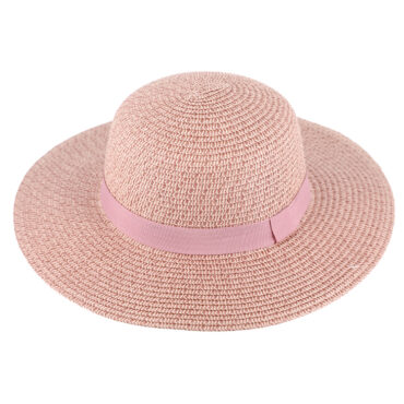 Papierhut Glocke melange gleichfarbiges Ripsband – hochwertige Kopfbedeckung von Fiebig bei Hut Factory Schweiz