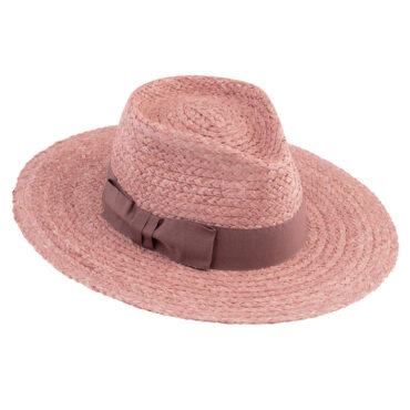 Strohhut Traveller melange Band uni – hochwertige Kopfbedeckung von Fiebig bei Hut Factory Schweiz