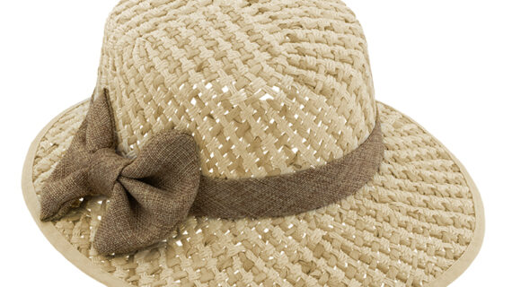 Papier Kappe 2farbig melange mit Schleife seitlich – hochwertige Kopfbedeckung von Fiebig bei Hut Factory Schweiz