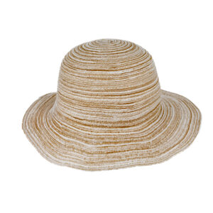 Papierhut Glocke mehrfarbig gestreift – hochwertige Kopfbedeckung von Fiebig bei Hut Factory Schweiz