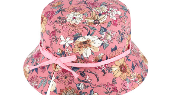 Fischerhut Blumenmuster mit Band – hochwertige Kopfbedeckung von Fiebig bei Hut Factory Schweiz