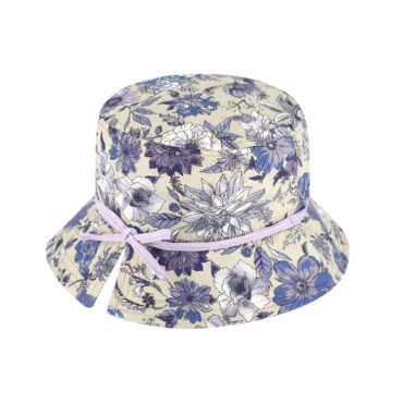 Fischerhut Blumenmuster mit Band – hochwertige Kopfbedeckung von Fiebig bei Hut Factory Schweiz