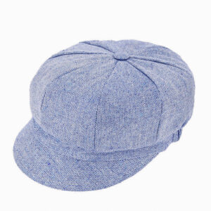 Ballonkappe Seide Tweed UV-Schutz