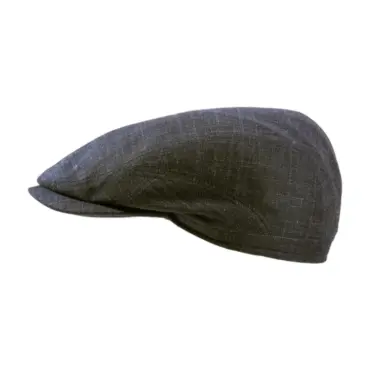 Schiebermütze Wolle/Leinen|