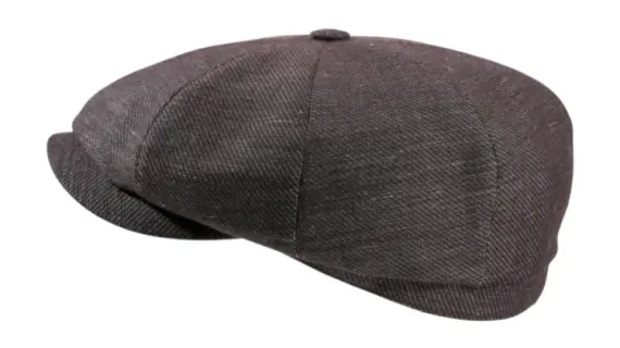 Paperboy Sommermütze Wolle & Leinen Anthrazit