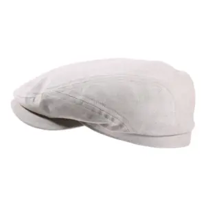 Schiebermütze Clay Baumwolle in Mittelbeige