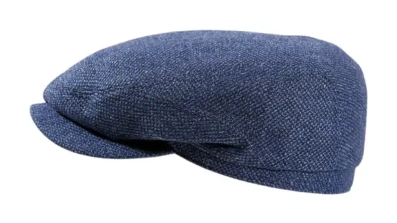 Schiebermütze in Blau