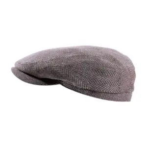 Schiebermütze Fischgrat Wolle|