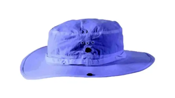 Weißer Fischerhut Bob mit UV-Schutz und Kinnband|Weißer Fischerhut Bob mit UV-Schutz und Kinnband