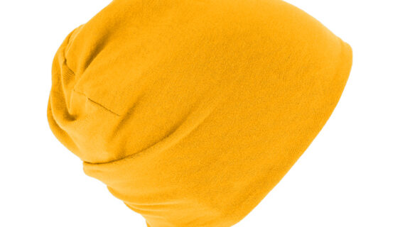 Stoffmütze Beanie Jersey Anker wendbar