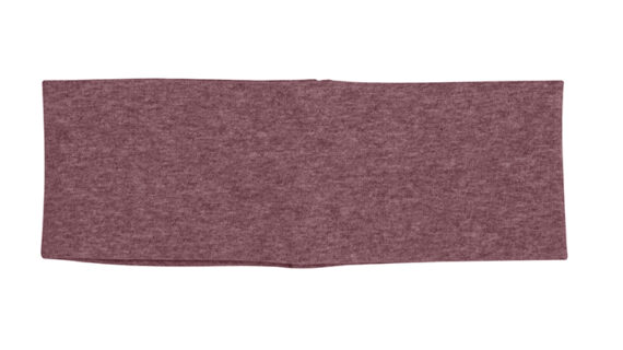 Jersey-Stirnband zweilagig uni GOTS