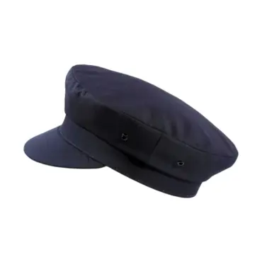 Camaret Mütze aus Polyester und Baumwolle in Schwarz mit Lüftungslöchern|