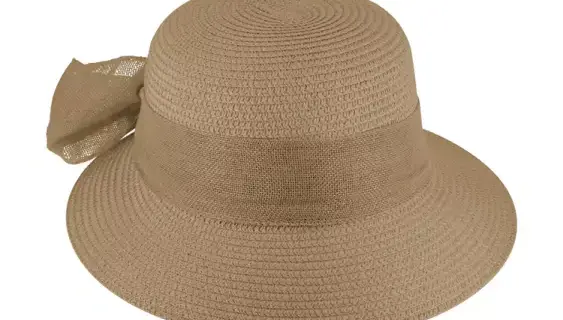 Papierhut Schute gleichfarbiges Band und Schleife