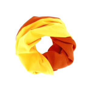 Kinder Halswärmer Jersey und Fleece zweifarbig