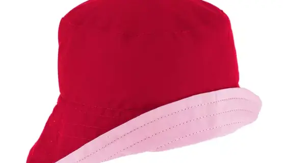 Kinderhut zweifarbig wendbar UV-Schutz GOTS