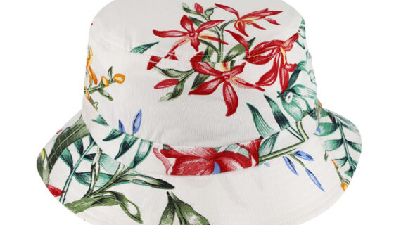 Fischerhut Blumenprint – hochwertige Kopfbedeckung von Fiebig bei Hut Factory Schweiz