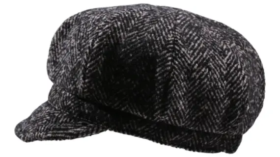 Ballonmütze gross Fischgrat