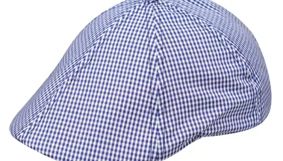 Flatcap 6-Panel kariert